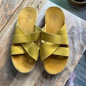 Chaco Leather Slides